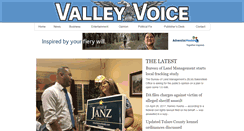 Desktop Screenshot of ourvalleyvoice.com